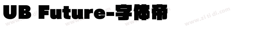 UB Future字体转换